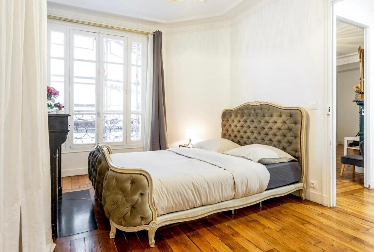Abbesses - Superbe Appartement Avec Cheminees 巴黎 外观 照片